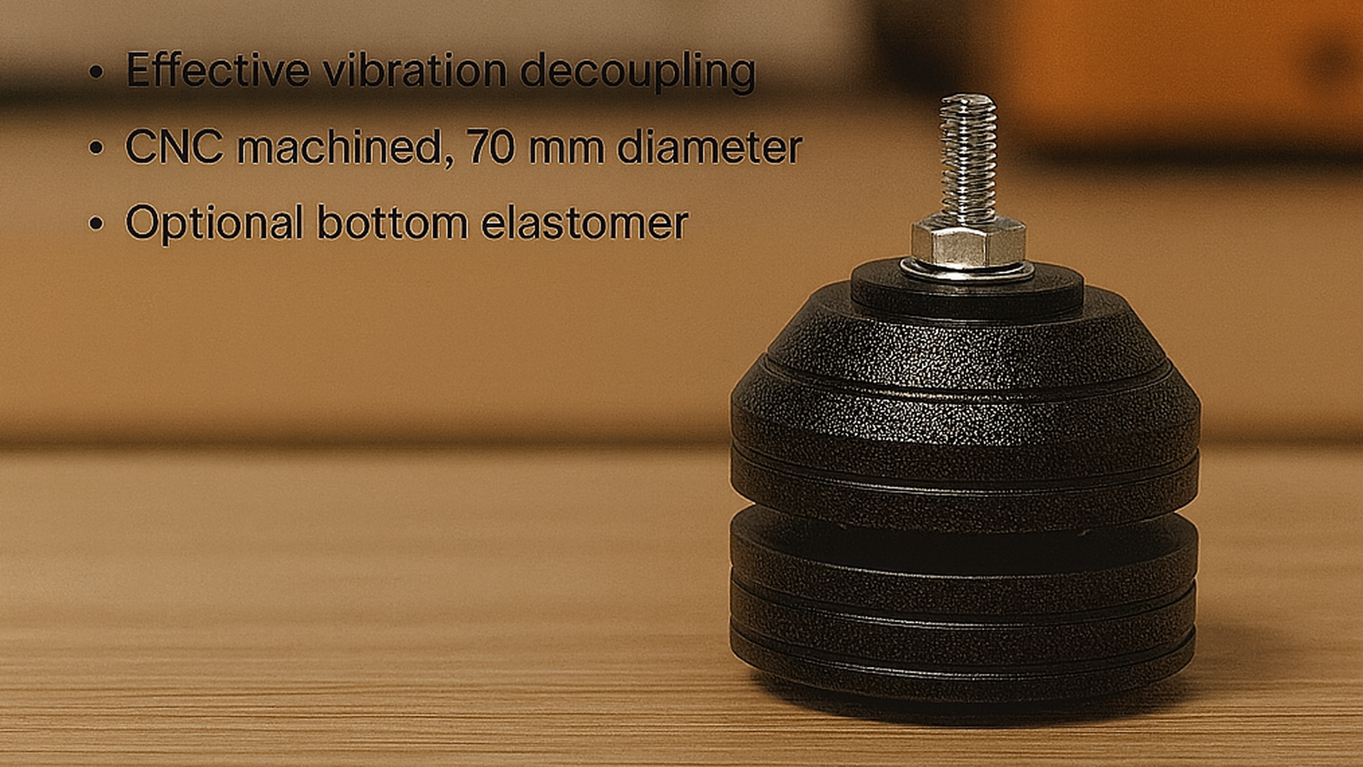 VIBRAX 10 piedini giradischi e diffusori