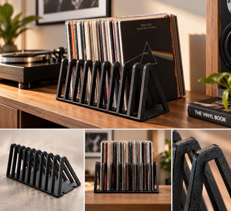 Stand dedicato per dare ordini alle proprie collezioni di vinili lp STAND VINILI MODULARE