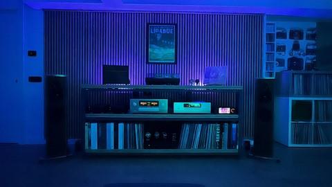 ExTrema EVO CLASSIC su misura da 2 metri Mobile hi-fi rack su misura Demaudio