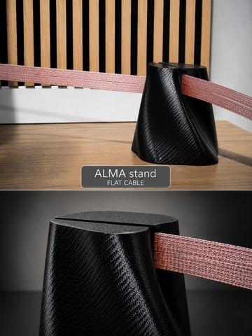 Demaudio stand alza cavo hi-fi artigianale