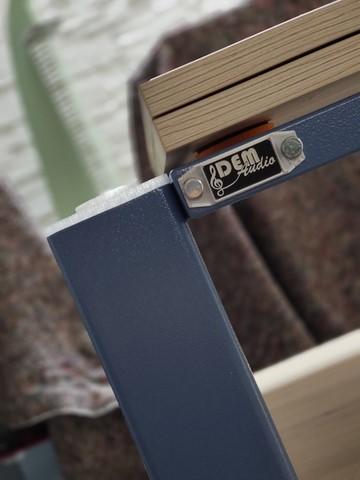 Demaudio ExTrema classic soggiorno personalizzato con materiali antivibrazione brevettati Mobile hi-fi artigianale ExTrema Classic su misura a Demaudio dettagli