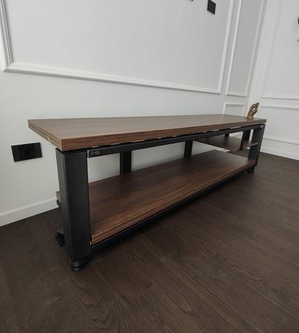 Varie Demaudio Extrema claasic two made in Italy personalizzato su misura per ogni ambiente showroom 2 ripiani noce scuro Mobile hi-fi artigianale ExTrema Classic two Demaudio