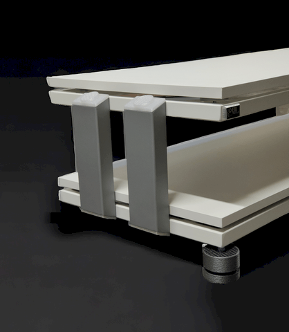 Rack mobiletto hi-fi Demaudio aurea basic line Demaudio personalizzato V2 Rack hi-fi artigianale Aurea Basic Line per impianti audio V2