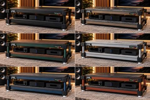 Gravity rack AV simulazione colori e abbinamenti GRAVITY RACK AV DEMAUDIO