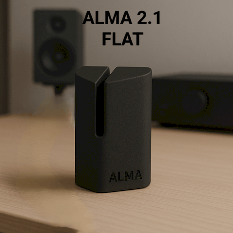 Ideale per cavi diffusori piatti casse hi-fi Stand artigianale alza cavi piatti hi-fi Alma Demaudio