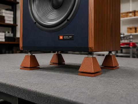 VINTAGE ORANGE COLORS PIEDINI CUSTOM JBL 4367